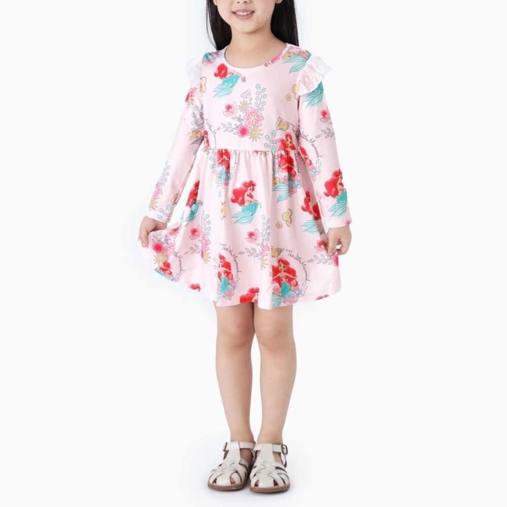 Disney Little Mermaid Pink Dress